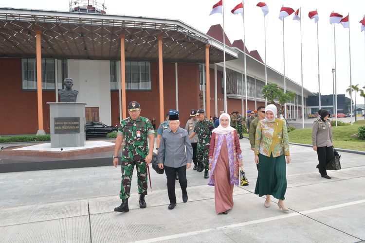 Ma’ruf Lakukan Groudbreaking Proyek Istana Wakil Presiden